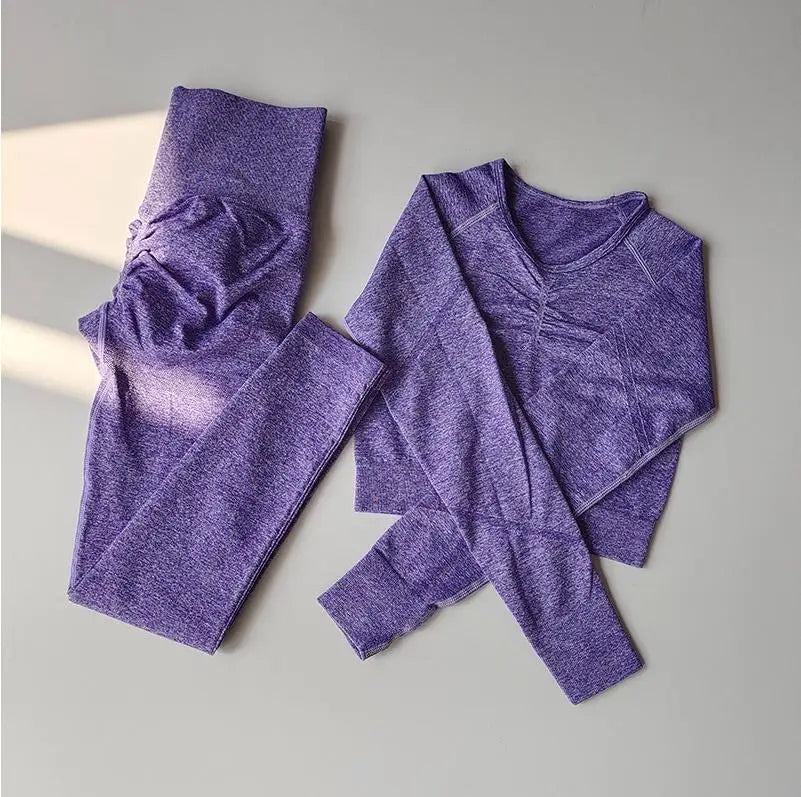 Women Seamless Yoga Set